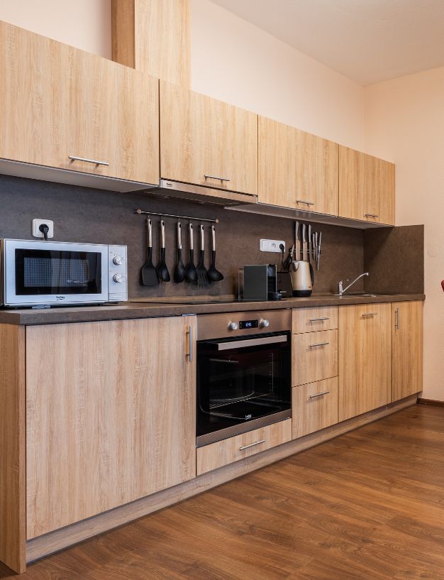 ap7-kuchyn Ubytovaní Viva Apartmány Jižní Čechy – Apartmán 7